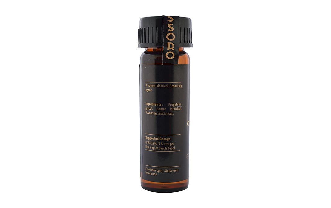Ossoro Real Almond Flavour    Glass Bottle  30 millilitre